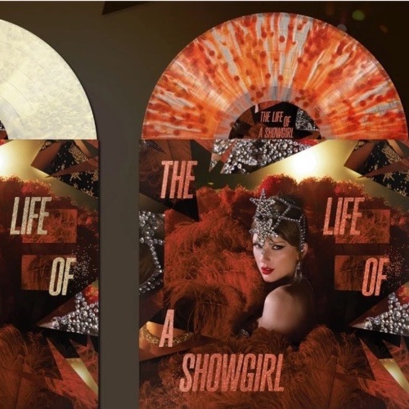 Taylor Swift The Life of a Showgirl Tiny Bubbles in Champagne Vinyl - Picture 2 of 2